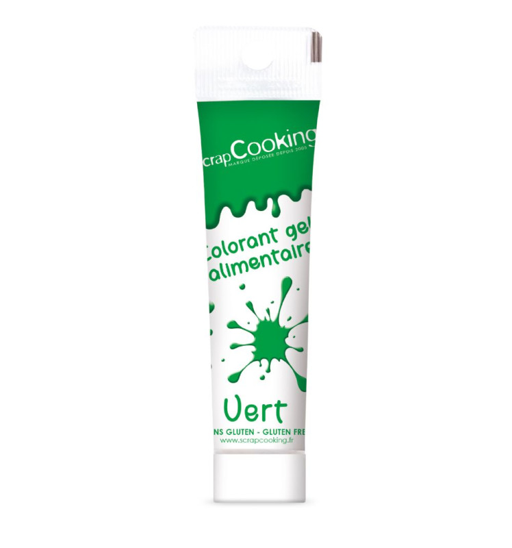 Green colour gel 20g - product image 1 - ScrapCooking