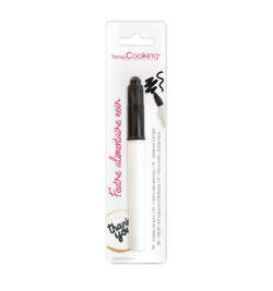 1 black food pen - product image 1 - ScrapCooking