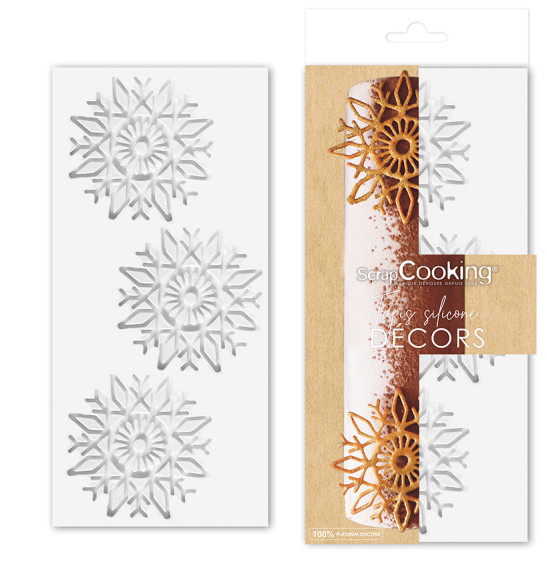 Silicone mat - Snowflake | ScrapCooking