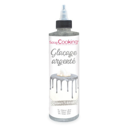 Glaze - silver 140g - product image 1 - ScrapCooking