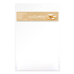 6 Edible wafer sheets