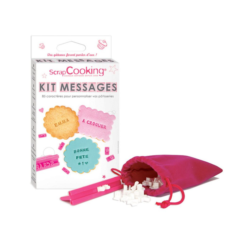 Kit messages contenu - ScrapCooking
