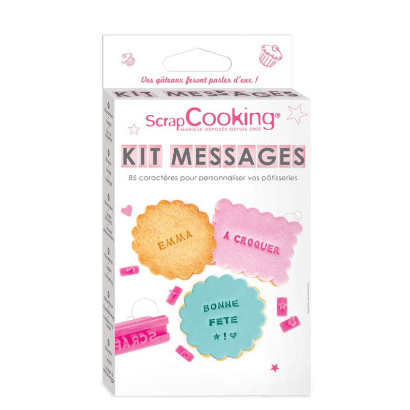 Kit messages pack - ScrapCooking