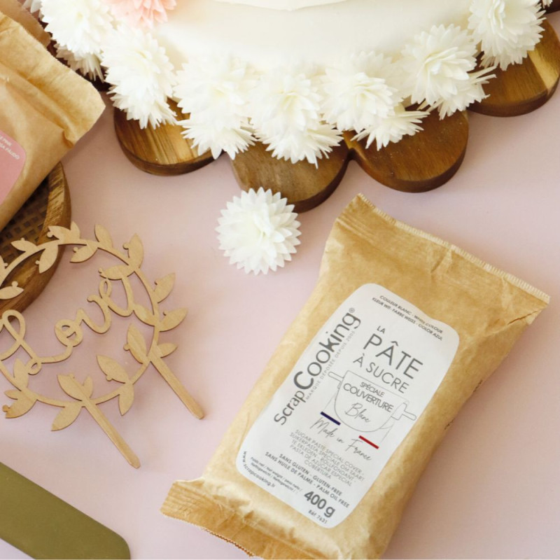 White sugar coating paste - 400g - product image 2 - ScrapCooking
