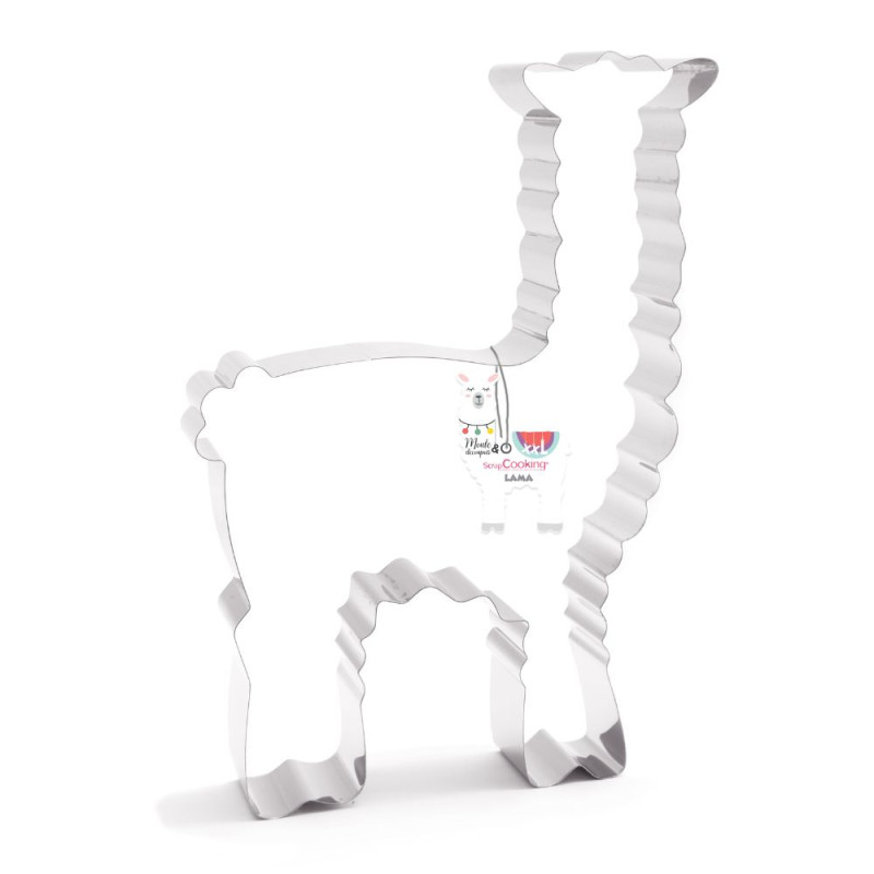 XXL Lama cookie cutter mould