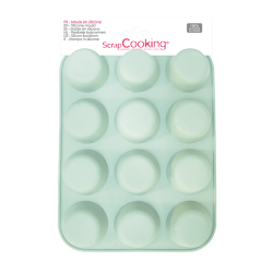 Silicone mould - 12 muffins - Funfetti