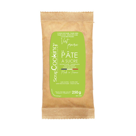 Light green sugarpaste pack 250g