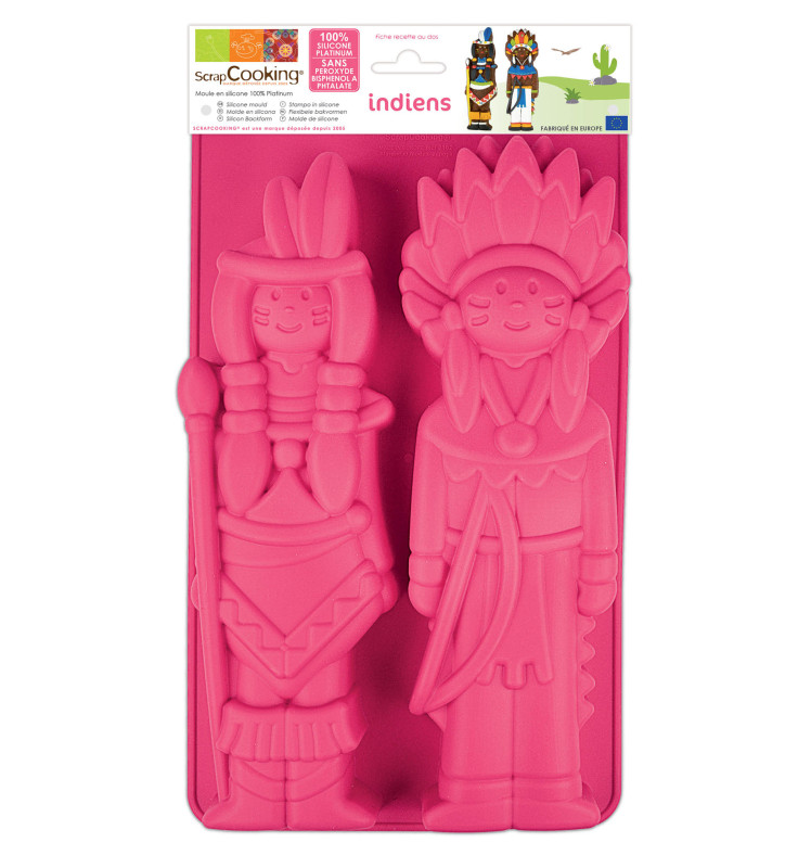 copy of ScrapCooking® silicone Indians mould