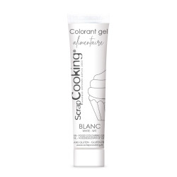 White colour gel 20g - ScrapCooking