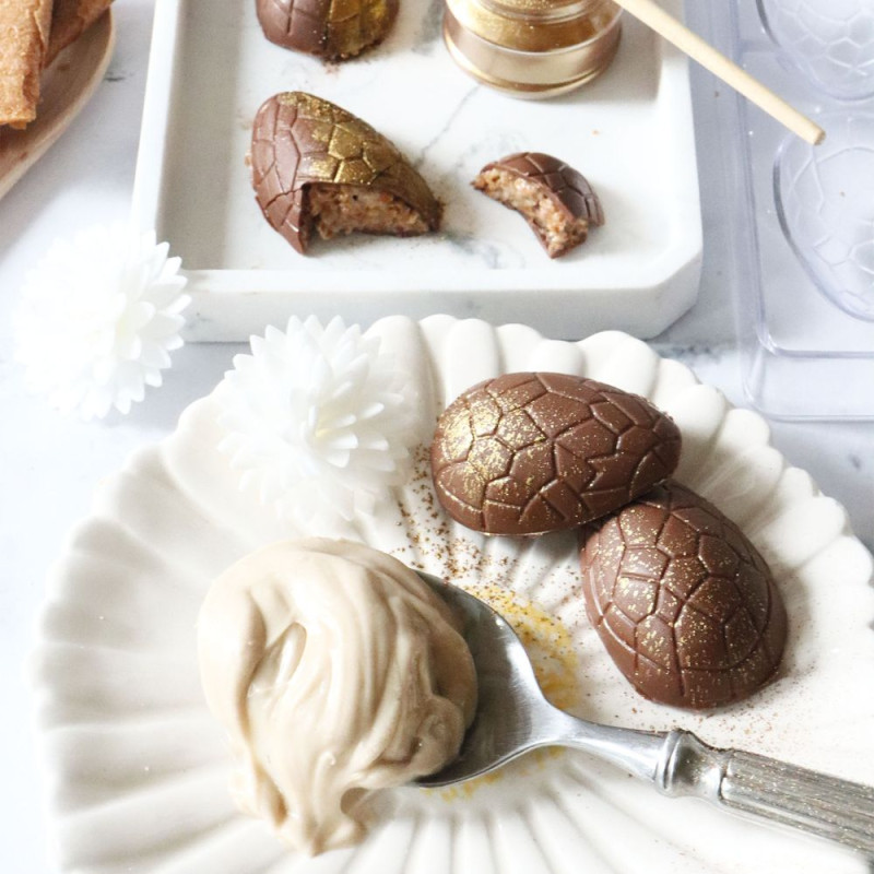 Pâte de fourrage noisette oeufs fourrés - ScrapCooking