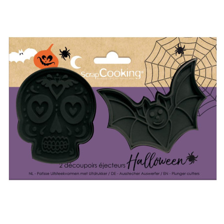 2 Halloween plunger cutters - product image 1 - ScrapCooking