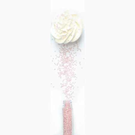 Vrac décors sucrés mini étoiles rose 5KG