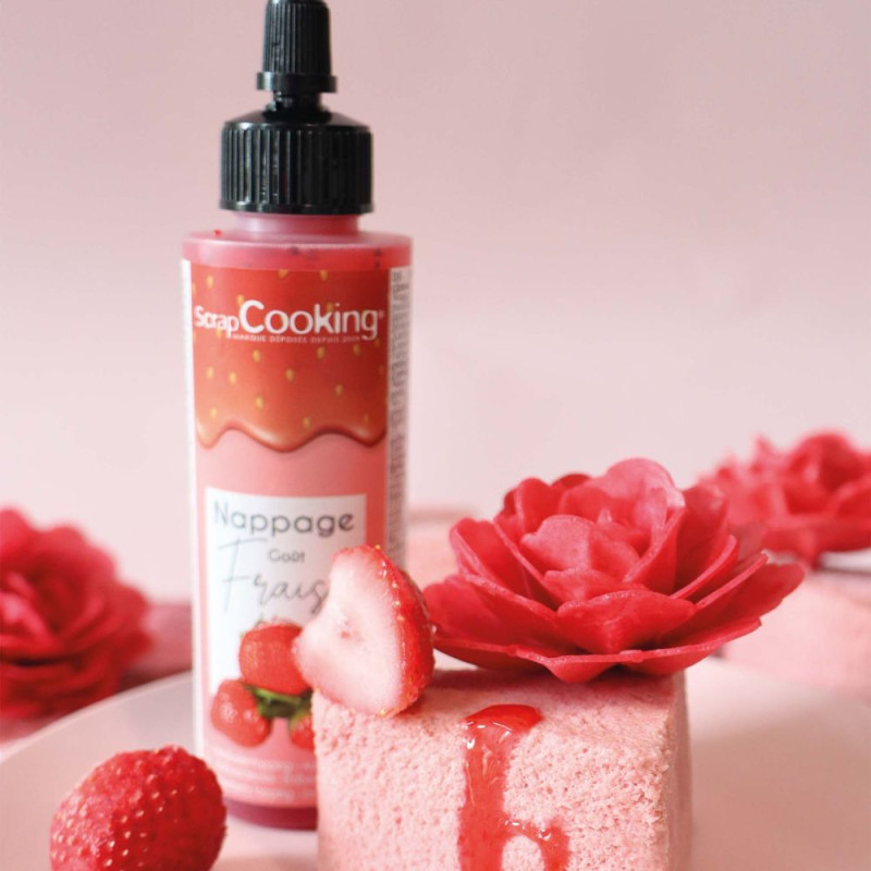 Strawberry topping for cake - 165g | ScrapCooking