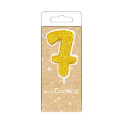 Gold mini candle 7