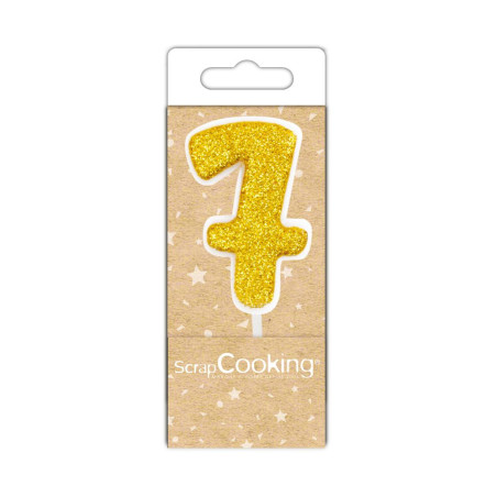 Gold mini candle 7