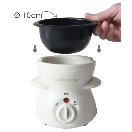 Appareil à fondue chocolat cuve - ScrapCooking