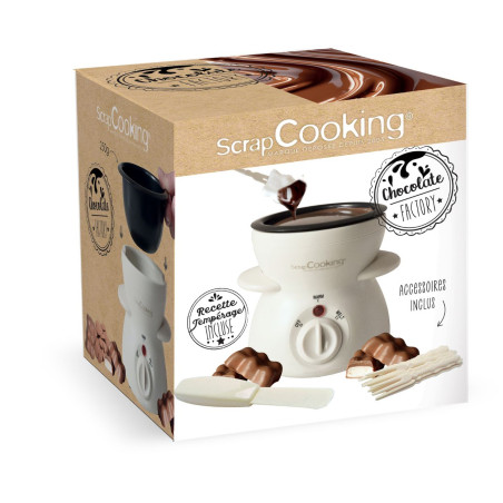 Appareil à fondue chocolat pack - ScrapCooking
