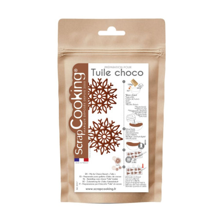 Cocoa tuile biscuit mix  120g - product image 1 - ScrapCooking