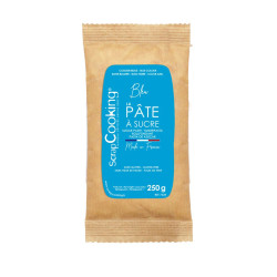 Blue sugarpaste pack 250 g - product image 1 - ScrapCooking