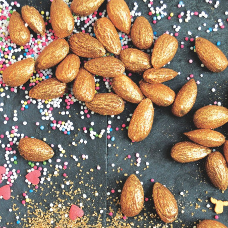 Amandes dorées décoratives - ScrapCooking