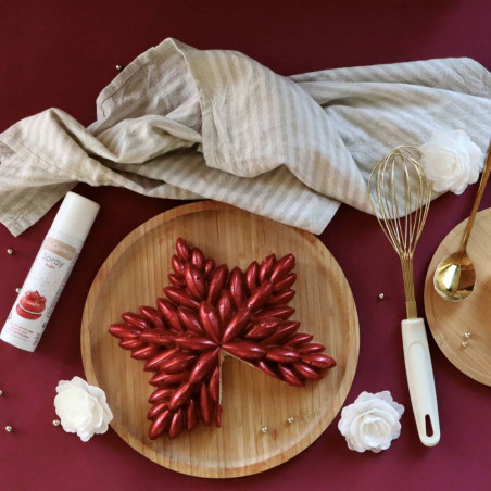 Ruby metallic food colouring spray - product image 2 - ScrapCooking