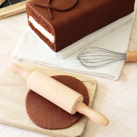 Pâte de chocolat - goût Intense 250g modelage  - ScrapCooking