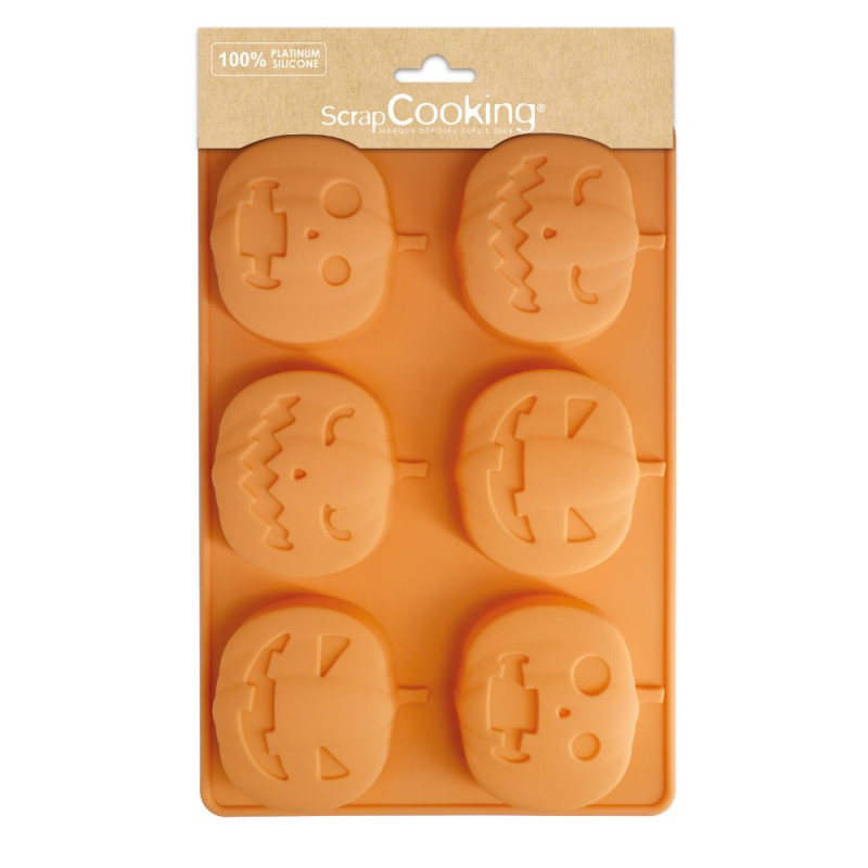 Moule silicone multi-citrouilles pack - ScrapCooking