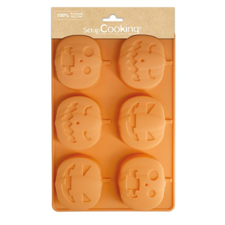 Moule silicone multi-citrouilles pack - ScrapCooking