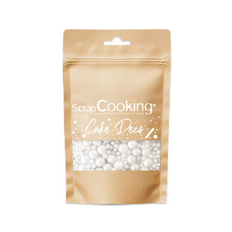 Mix décors sucrés perles nacrées - ScrapCooking