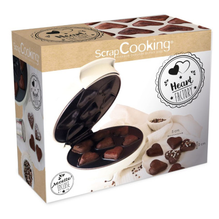 Machine à mini moelleux cœur pack - ScrapCooking