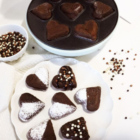Heart-shaped mini cake machine  - product image 4 - ScrapCooking