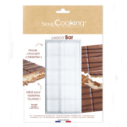 Semi-rigid chocolate bar mould | ScrapCooking