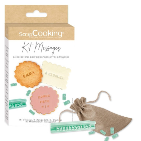 Kit messages ouvert - ScrapCooking