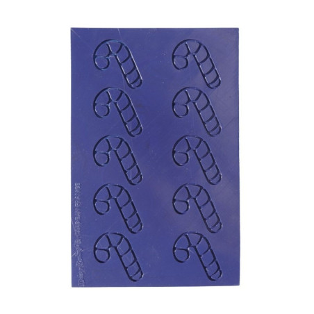 Tapis silicone tuile candy cane - Déco Relief