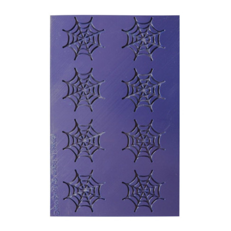 Tapis silicone tuile motif toiles d’araignée - Déco Relief