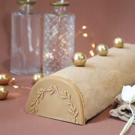 Silicone mould for decoration and log end - product image 4 - ScrapCooking