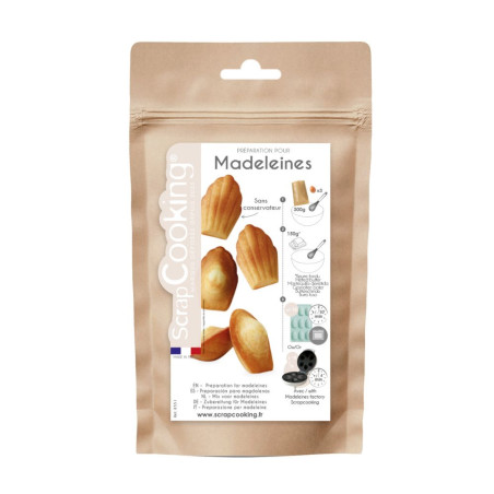 Ready-to-use preparation for madeleines | ScrapCooking