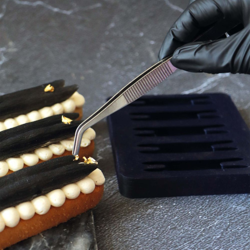 Ambiance tarte trompe l'œil silicone – Gousses de vanille Déco Relief