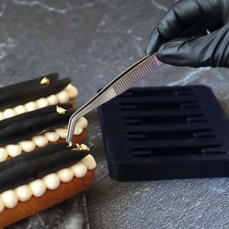 Ambiance tarte trompe l'œil silicone – Gousses de vanille Déco Relief