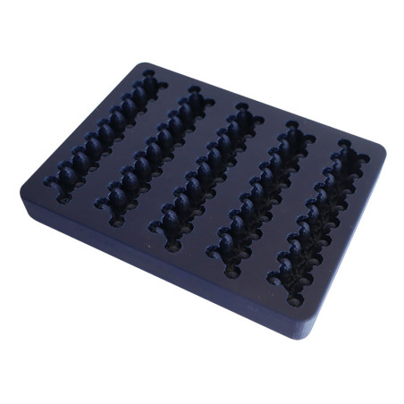 Moule silicone trompe l'œil framboises topping - Déco Relief