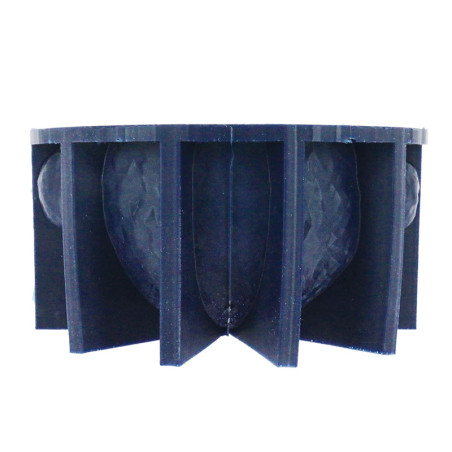 Moule silicone trompe l'œil Citron - Ø12 cm - Déco Relief