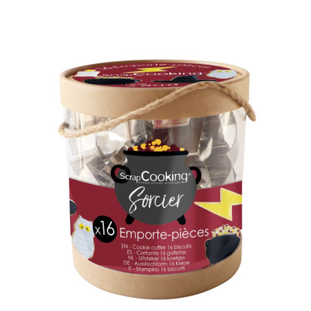 Emporte-pièces Halloween - Moules à Biscuits Réutilisables, Formes Effrayantes - Pour Gâteaux, Cookies, Décoration