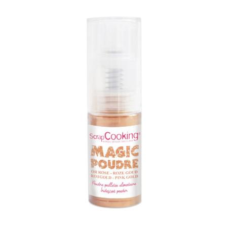 Magic poudre or rose - ScrapCooking