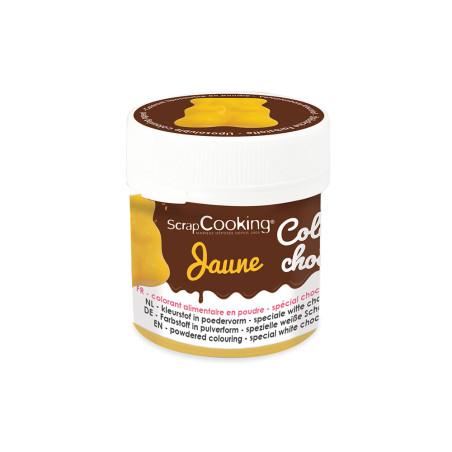 Color'choco liposoluble jaune - ScrapCooking