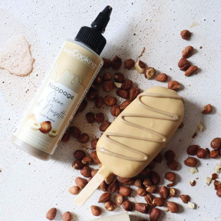 Ambiance Nappage crème noisette gout bueno - ScrapCooking