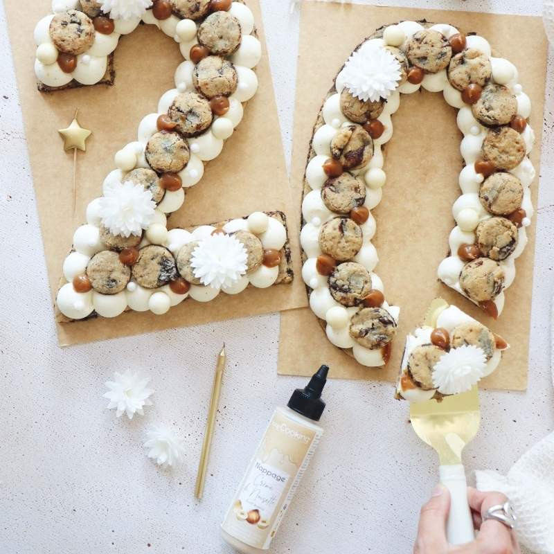 Bueno style topping - hazelnut cream | ScrapCooking