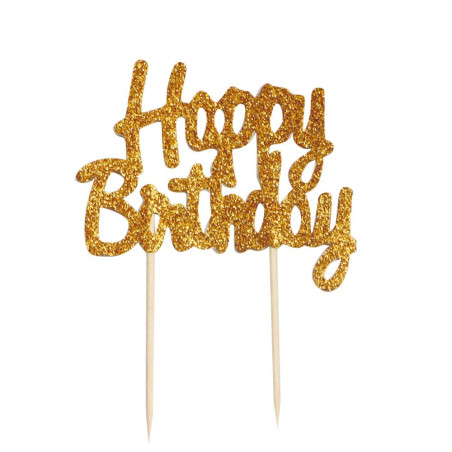 Cupcake cases & "Happy Birthday" cake toppers | ScrapCooking®