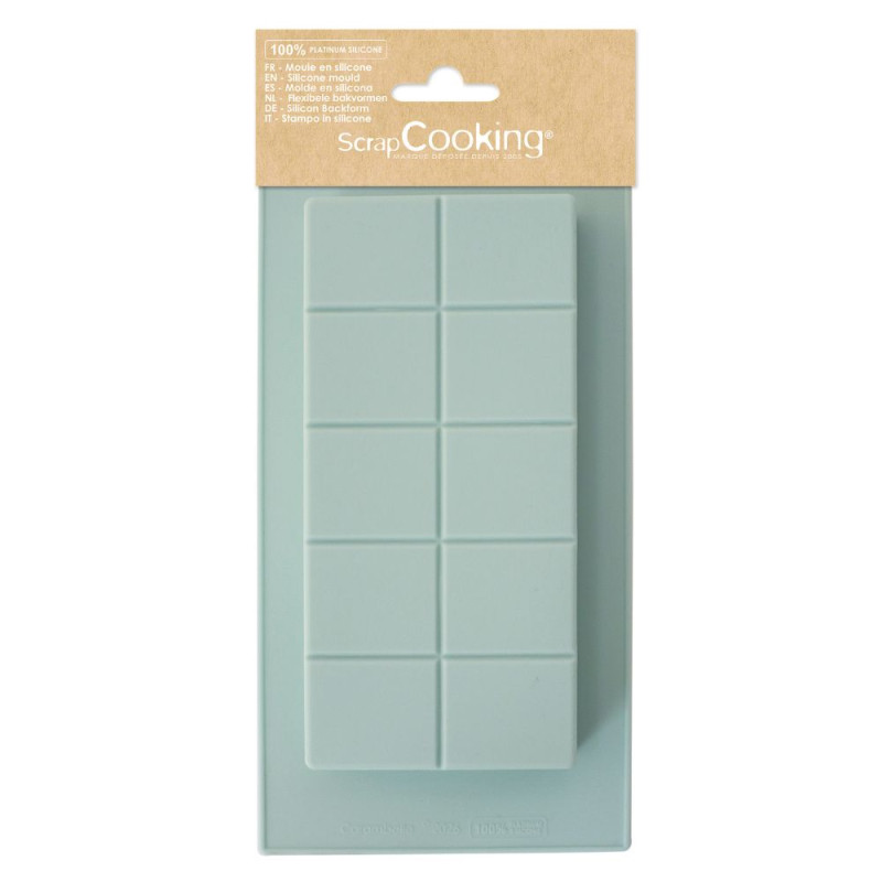 Silicone chocolate bar mold | ScrapCooking®
