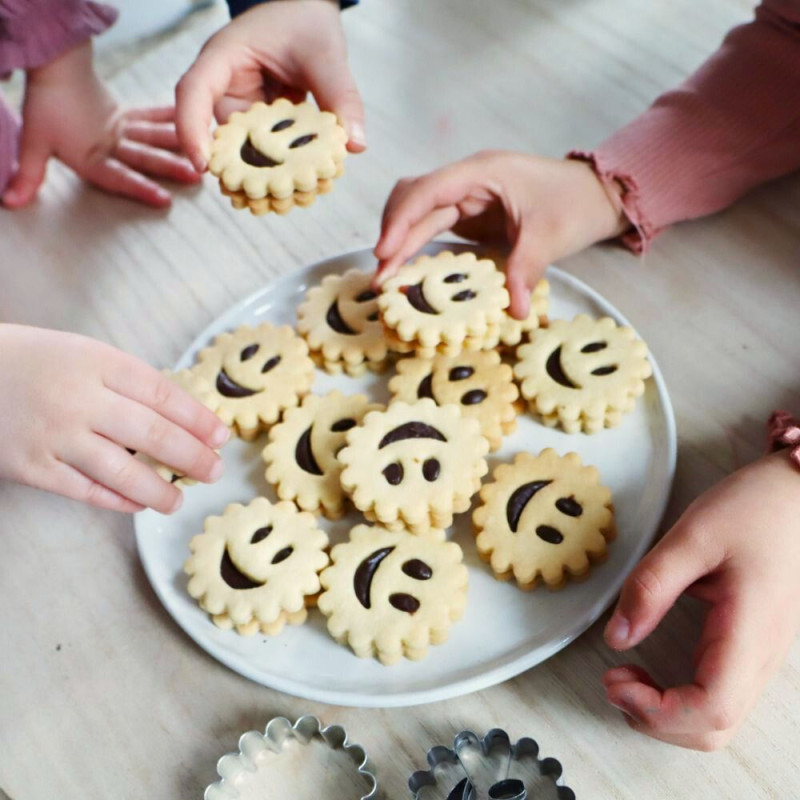 Kids snack biscuits cake mix | ScrapCooking®