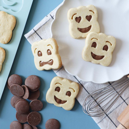 Biscuit BN carré et fourré au chocolat ScrapCooking®